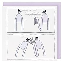 G Mosley ‘Hula Hoops’ Greetings Card