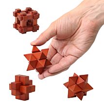 Assorted Great Minds Mini Wooden Puzzle