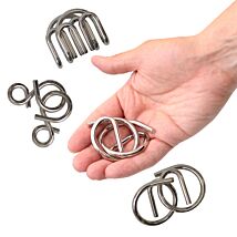 Assorted Great Minds Mini Metal Puzzle