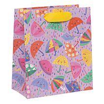 Kate McFarlane Upbeat Umbrellas Kids Medium Gift Bag