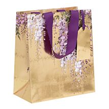 Gilded Wisteria Medium Gift Bag