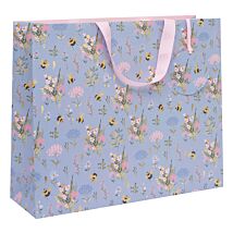 Stephanie Dyment Blue Bee Meadow Landscape Shopper Bag