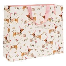 Stephanie Dyment Birthday Sausages Landscape Shopper Bag