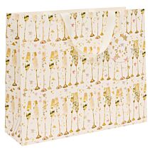 Stephanie Dyment Flutes Landscape Shopper Bag