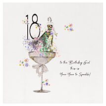 Glamarama 18 Luxury Birthday Card