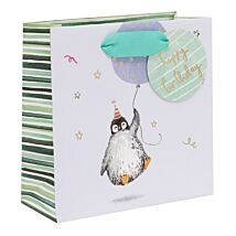 Birthday Penguin Small Gift Bag