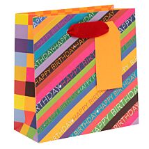 Paper Salad Happy Birthday Slide Small Gift Bag