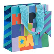 Paper Salad Vivid Cobalt Small Gift Bag