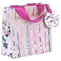 Stephanie Dyment Birthday Candles Small Gift Bag