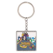 Yellow Submarine Metal Keyring