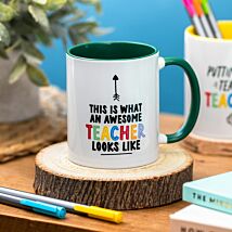 Hullabaloo ‘Awesome Teacher’ Ceramic Mug