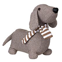 Hestia Grey Dog Door Stop