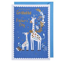 Grandad Giraffes Father’s Day Card