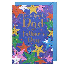 Bright Stars Father’s Day Card