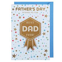 Best Dad Award Father’s Day Card