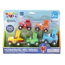 Numberblocks Mini Vehicles Set