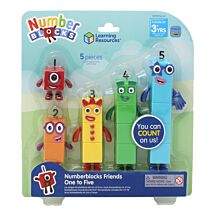 Numberblocks Friends One to Five Figures