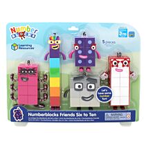 Numberblocks Friends Six to Ten Figures