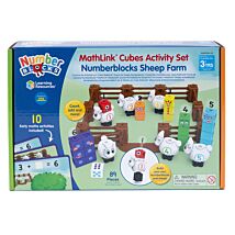 MathLink Cubes Numberblocks Sheep Farm Activity Set