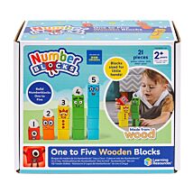 Numberblocks One to Five Wooden Blocks
