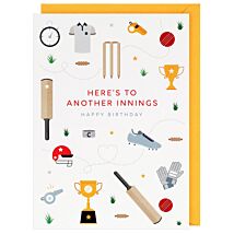 I’mPressed ‘Another Innings’ Cricket Birthday Card