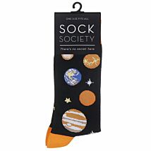 Black Space Socks