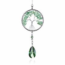 Aventurine Tree Of Life Suncatcher