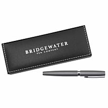 Bridgewater Pen Company Hereford Grey & Chrome Boxed Rollerball Pen