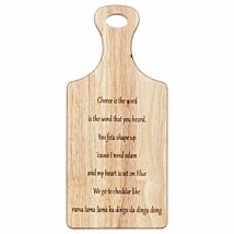 Cheese Is The Word Karaoke Cheeseboard