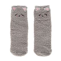 It’s A Match! Kitty Non-Slip Kids Socks