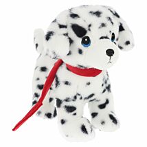 Keeleco Puppy Love Dalmatian On Lead 23cm Soft Toy