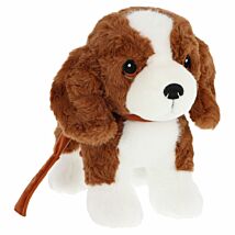 Keeleco Puppy Love Spaniel On Lead 23cm Soft Toy