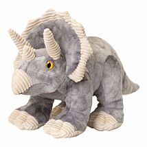 Keeleco Dinosaur Triceratops 26cm Soft Toy