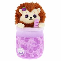 Bubble Tea Hedgehog 16cm Soft Toy