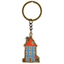 Moomin House Metal Keyring Half Moon Bay