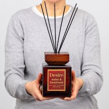 Amber & Sandalwood 1000ml Reed Diffuser