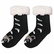 Cozy Raccoon Children’s Slipper Socks