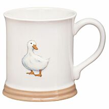 Country Life Duck Embossed Tankard Mug