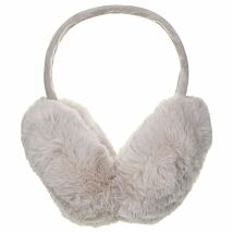 Cozy Cream Fluffy Foldable Ear Muffs