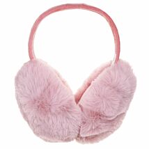 Cozy Pink Fluffy Foldable Ear Muffs