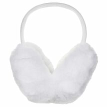 Cozy White Fluffy Foldable Ear Muffs