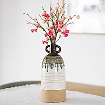 Reactive Glaze 31cm Cascade Vase