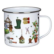 Green Fingers Metal Mug