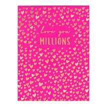 Little Gestures Love You Millions Small Greetings Card