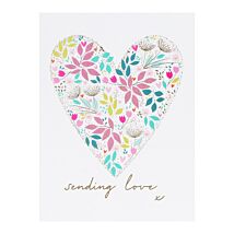 Little Gestures Sending Love Small Greetings Card