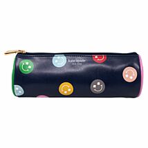 Spade Smiley Round Filled Pencil Case