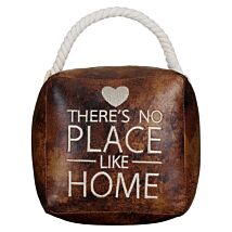 ‘There’s No Place Like Home’ Faux Leather Doorstop
