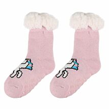 Cozy Pink Unicorn Children’s Slipper Socks
