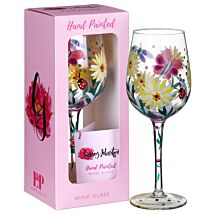 Cottage Garden Wine Glass
