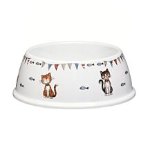 Faithful Friends Cat Bowl